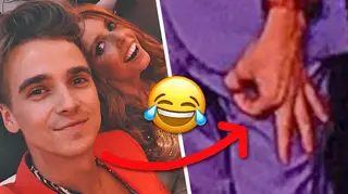 Joe Sugg's secret hand gestures on Strictly Come Dancing have been slammed as racist