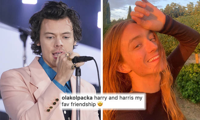 Harry Styles has been in Italy with fashion designer Harris Reed