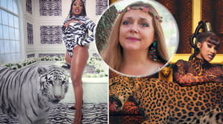 Carole Baskin slams use of big cats in 'WAP' video