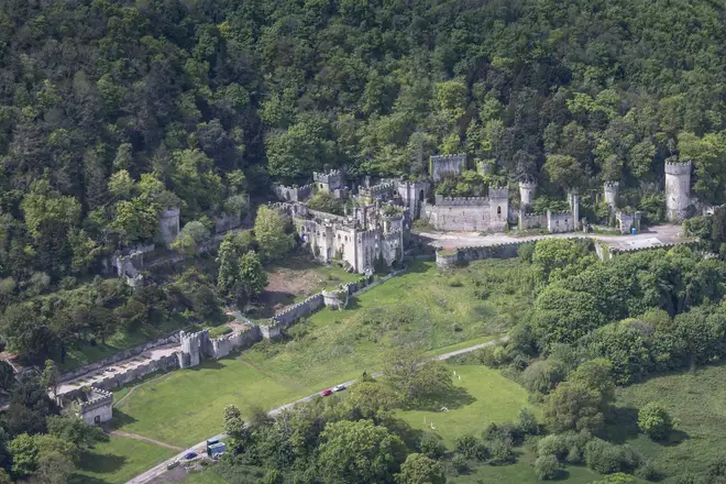 Gwrych Castle in Wales is set in 250 acres of historic gardens
