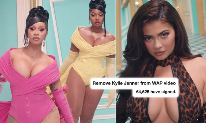 Cardi B shut down the comments made about Kylie Jenner appearing in the 'WAP' video