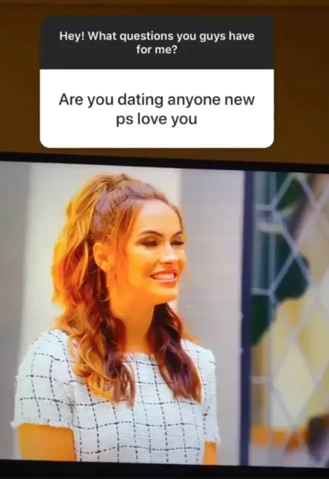Chrishell responds to a fan asking if she's dating anyone
