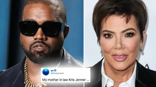 Kanye West has been tweeting about his mother-in-law, Kris Jenner, again.