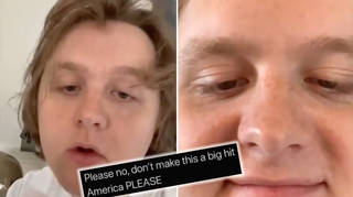 Lewis Capaldi hits back at mean tweets as he aims for a Number 1 in America