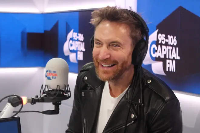 David Guetta joined Roman Kemp on Capital Breakfast