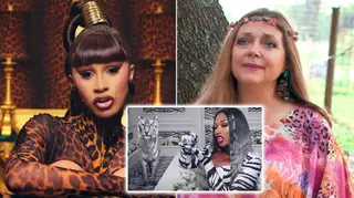 Cardi B hit back at the comments made by the Tiger King star