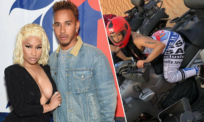 Nicki Minaj & Lewis Hamilton fuel relationship rumours after holidaying in Dubai