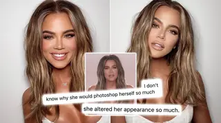 Khloe Kardashian has been accused of using Facetune on her snaps