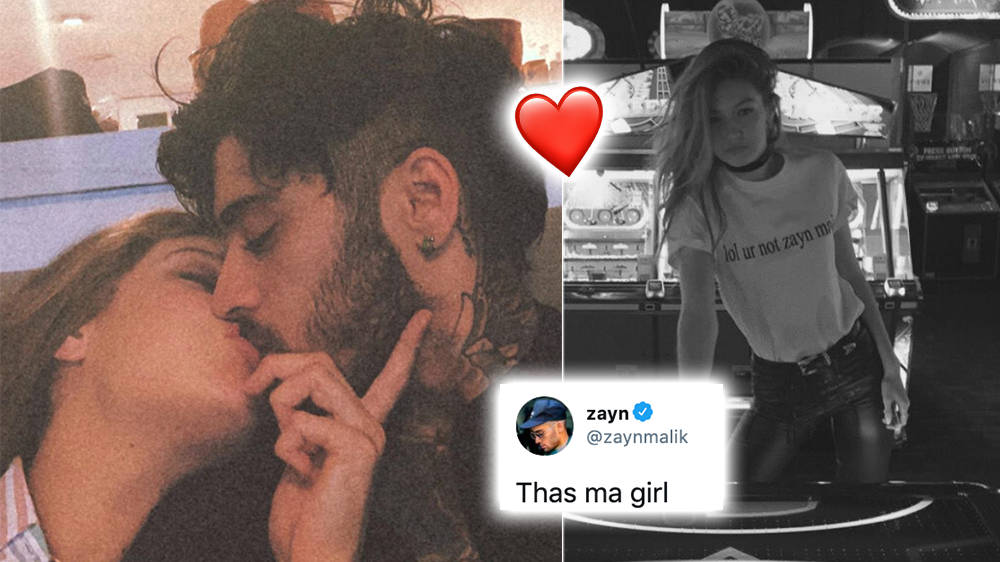 Zayn Malik Fans Resurface Gigi Hadid S Iconic T Shirt Dedicated To Her Boyfriend Capital