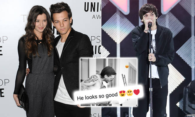 Louis Tomlinson's fans were sent into meltdown over the snap