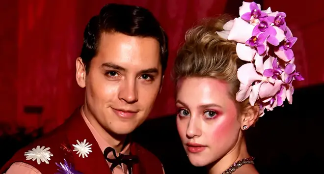 Lili Reinhart and Cole Sprouse attend The 2019 Met Gala.
