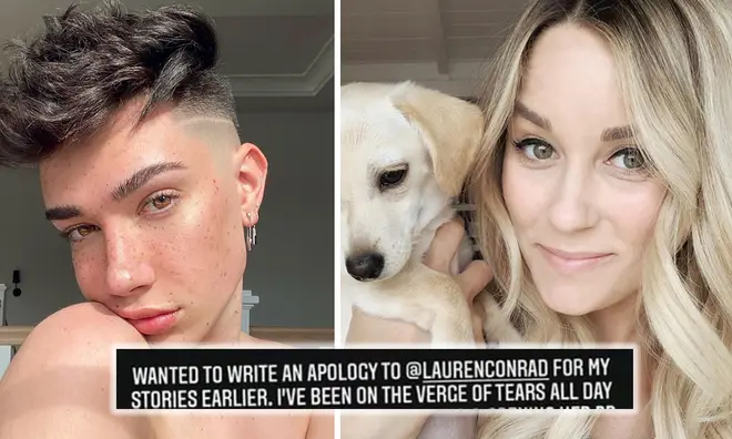 James Charles apologises for calling out Lauren Conrad's beauty line