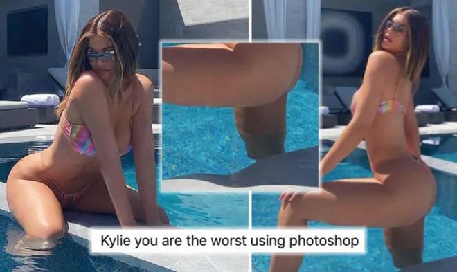 Kylie Jenner called out for being the 'worst' at Photoshop