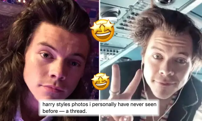 A thread of rare Harry Styles snaps is giving us life