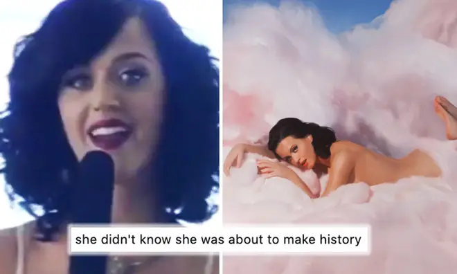 Katy Perry posts ten year old video of her revealing 'Teenage Dream' artwork