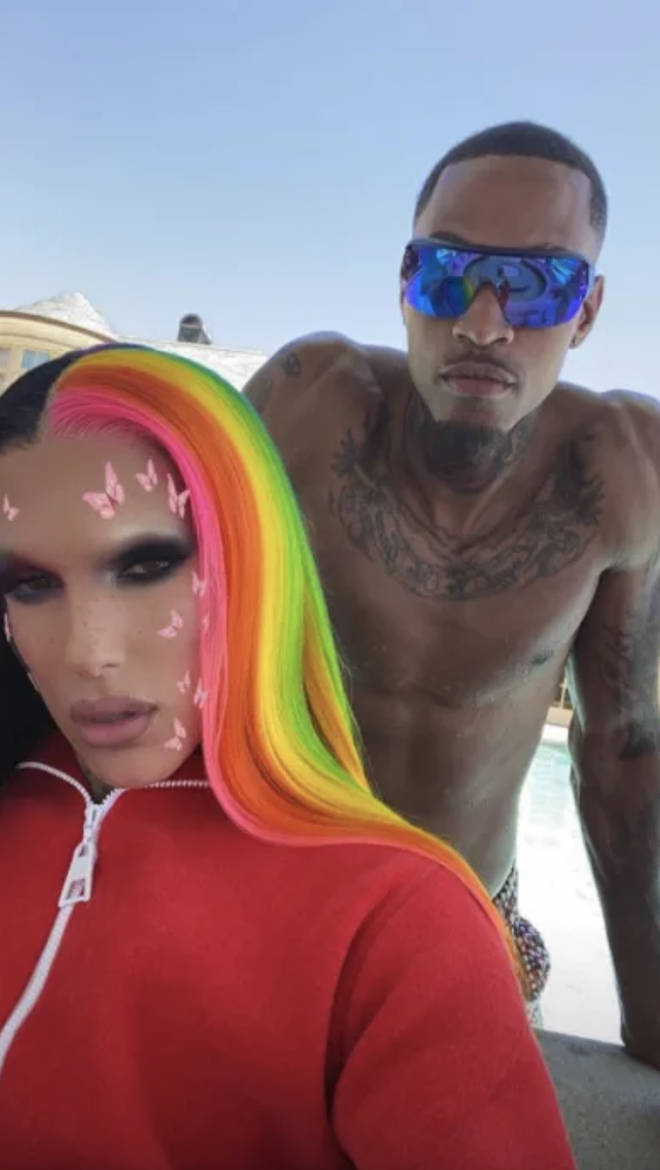 Jeffree Star flaunted his new romance with Andre Marhold on Instagram