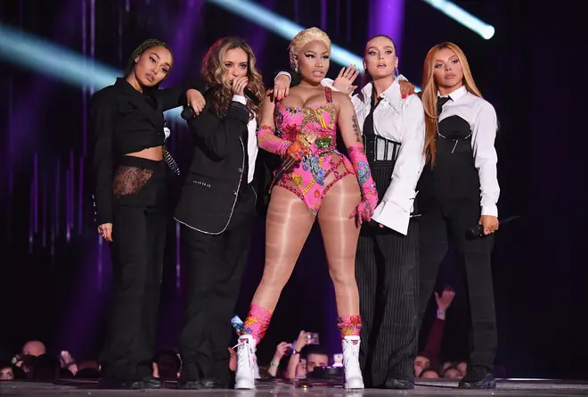 Little Mix performed at the EMAs 2018 with Nicki Minaj