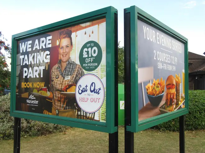 Harvester has announced it's extending the eat out scheme into September