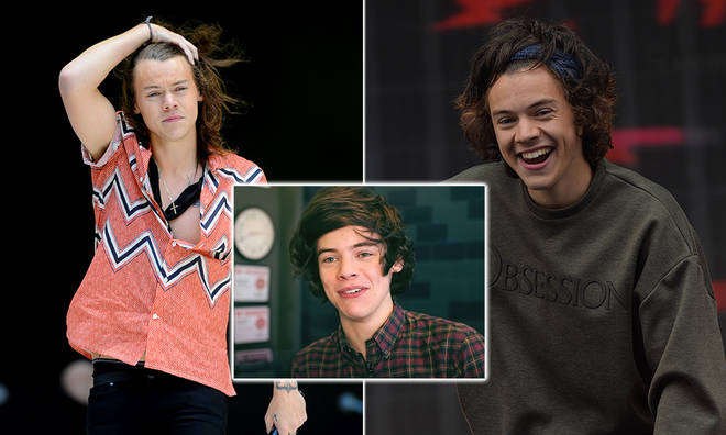 Harry Styles is known for his famous curls