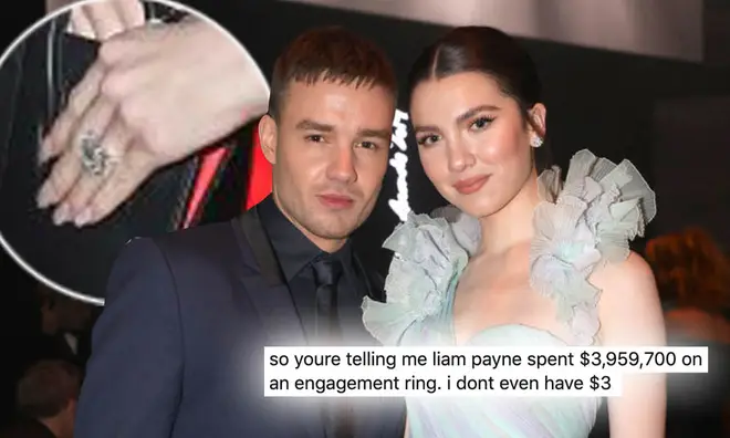 Liam Payne proposed to Maya Henry with a £3million ring