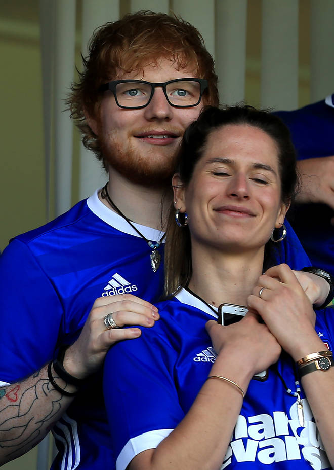 Ed Sheeran and wife Cherry married in 2018