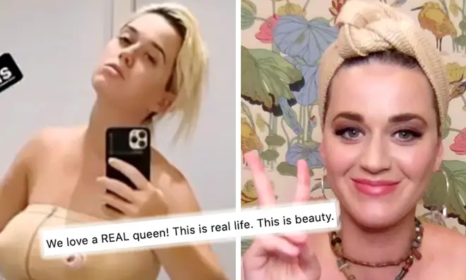 Katy Perry posts breast pump selfie after giving birth to daughter