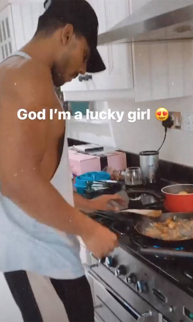 Sean Sagar has been treating Little Mix's Jesy Nelson to home-cooked meals