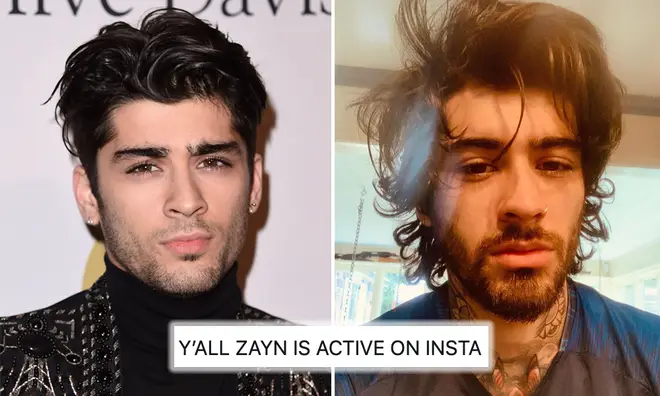 Zayn is back on Instagram and fans are here for it