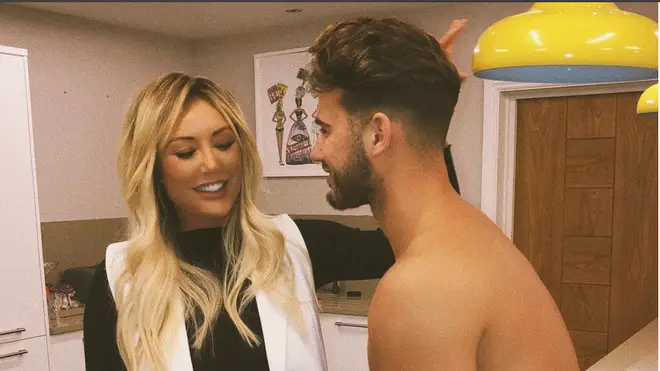 Charlotte Crosby and Joshua Ritchie sparked pregnancy rumours with this photo.