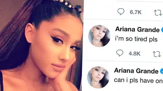 Ariana Grande posted worrying tweets following Pete Davidson's 'disgusting' comments