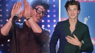 Shawn Mendes gets soaked when forgetting the lyrics to Cardi B's 'I Like It' on Jimmy Fallon