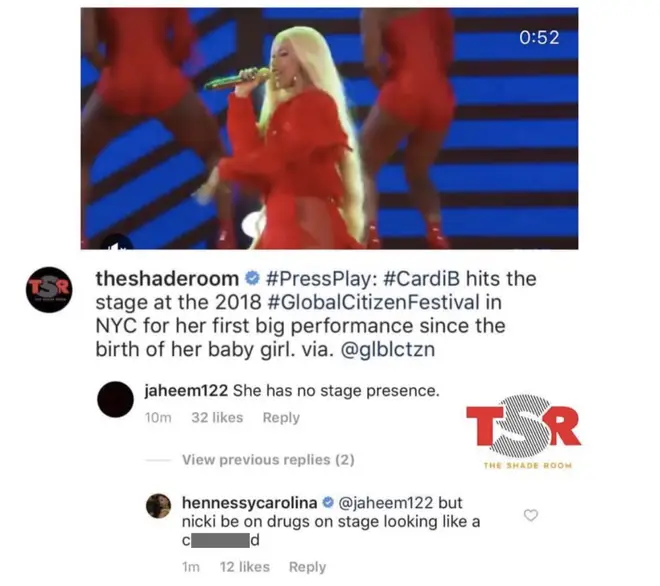 Cardi B's sister insults Nicki Minaj on Instagram