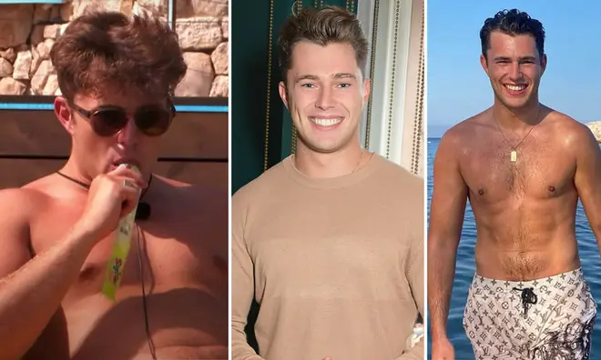 Curtis Pritchard has slimmed down since Love Island