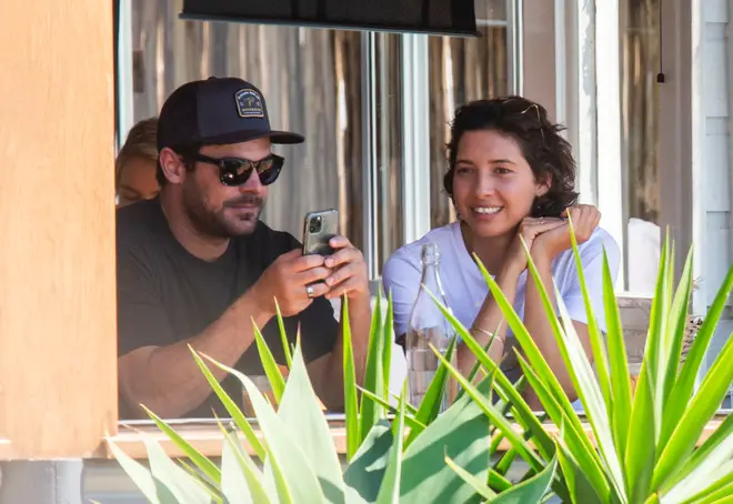 Zac Efron and Vanessa Valladares out for brunch together in Byron Bay
