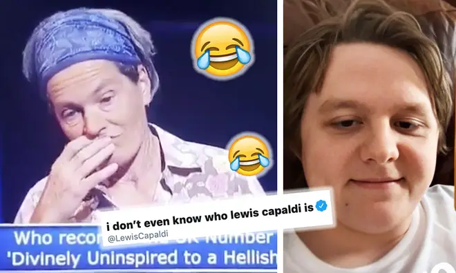 Lewis Capaldi gets a reality check from a 'Who Wants To Be A Millionaire' contestant