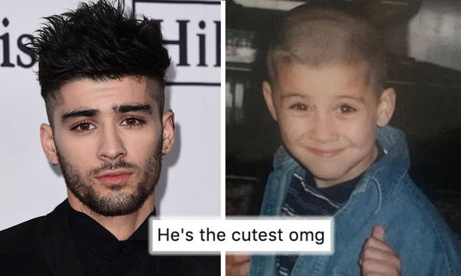 Zayn's grandad posts childhood snaps of the singer and he was adorable