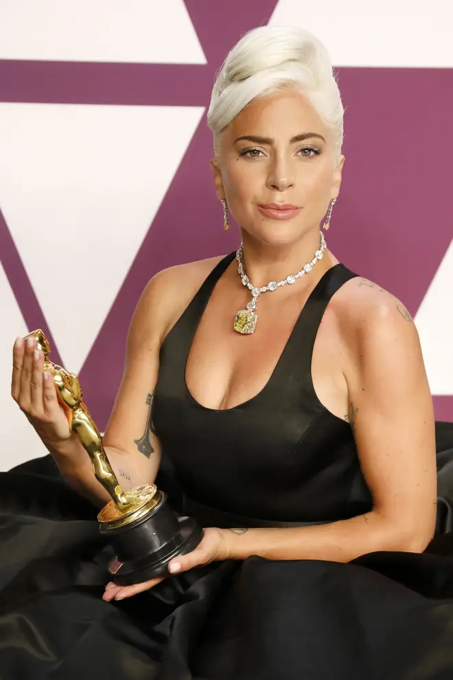 A Star is Born with Lady Gaga received an Oscar award