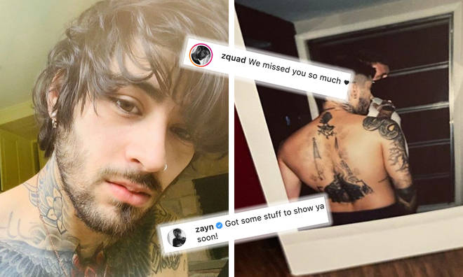Zayn teases fans he has new stuff on the way