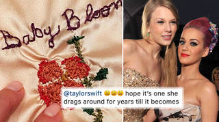Taylor Swift gifts Katy Perry a hand embroidered baby blanket for daughter Daisy