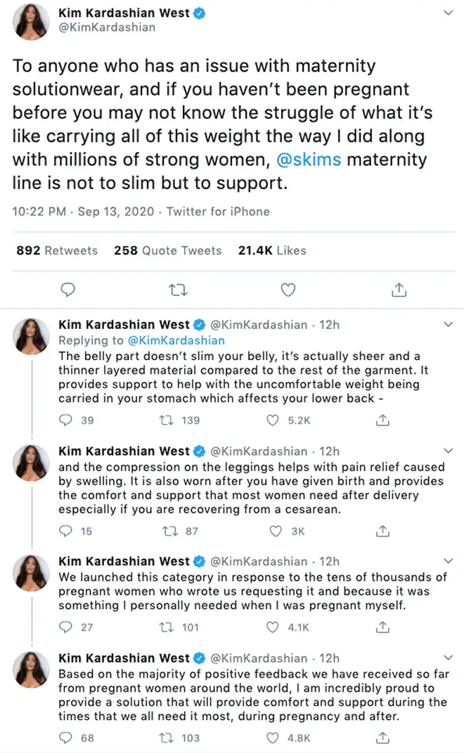 Kim Kardashian tweets