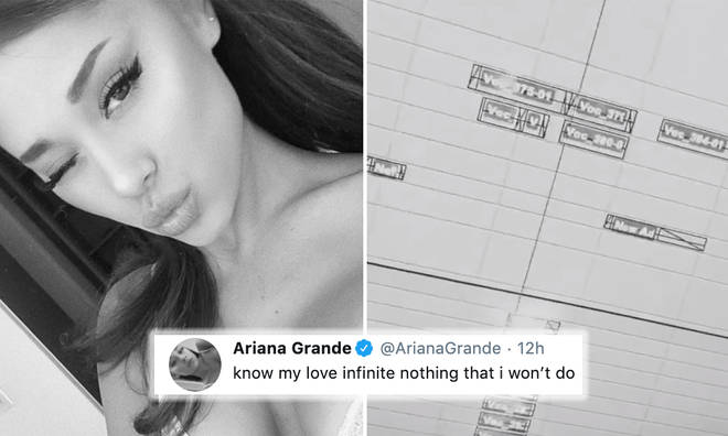 Ariana Grande teases new music snippet on Twitter