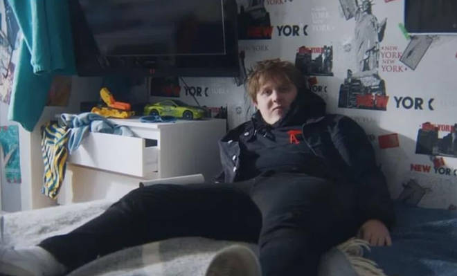 Lewis Capaldi previously lived in his parents' home in his untouched childhood bedroom for 10 years