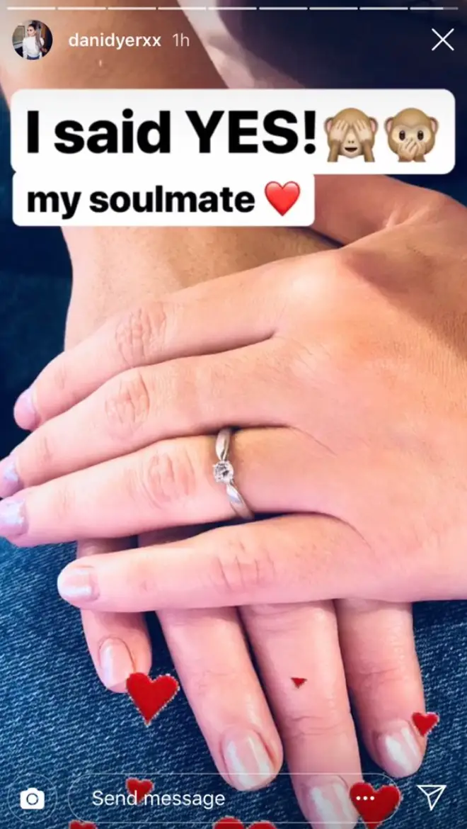 Dani Dyer pranks the world announcing a fake engagement to Jack Fincham