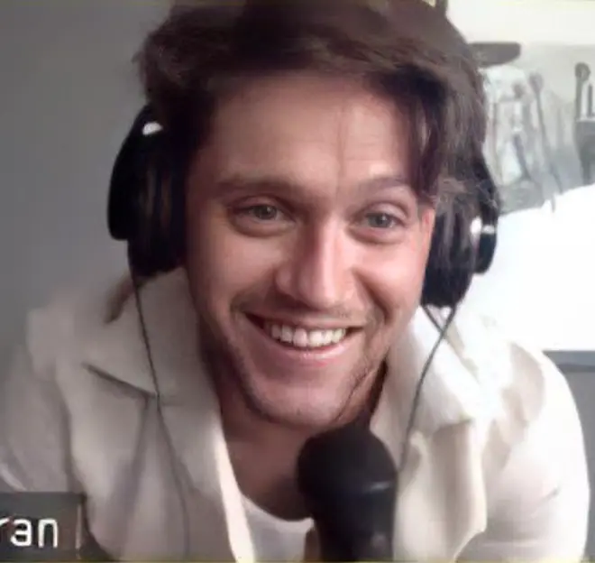 Niall Horan chatted to lucky fans on a Zoom call