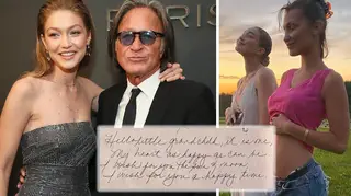 Gigi Hadid's dad forced to confirm whether she's given birth after posting letter to baby