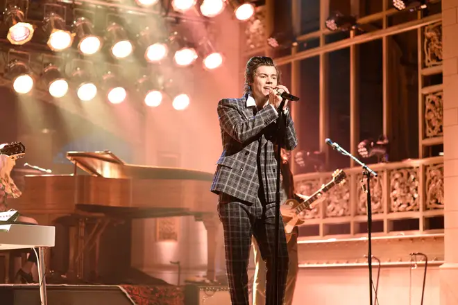 Harry Styles on Saturday Night Live in 2017