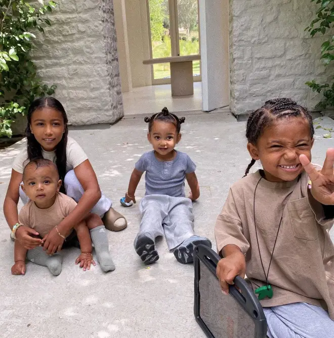 Kim Kardashian and Kanye West have four children together