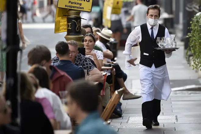 Masks will now be required in restaurants except when seated at the table