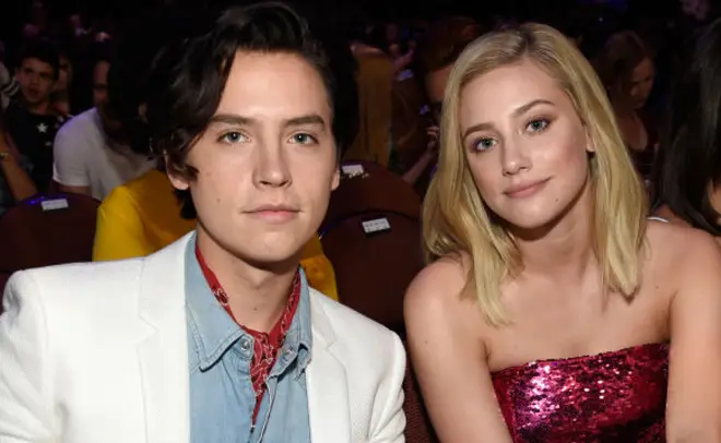 Cole Sprouse and Lili Reinhart attend FOX's Teen Choice Awards at The Forum on August 12, 2018 in Inglewood, California.