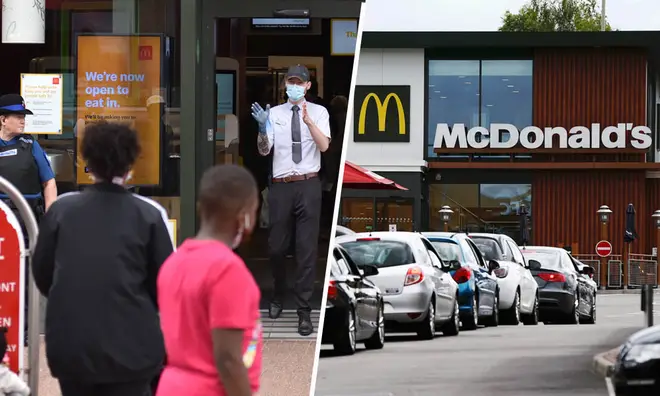 McDonald's has had to make changes to its service after the new coronavirus rules